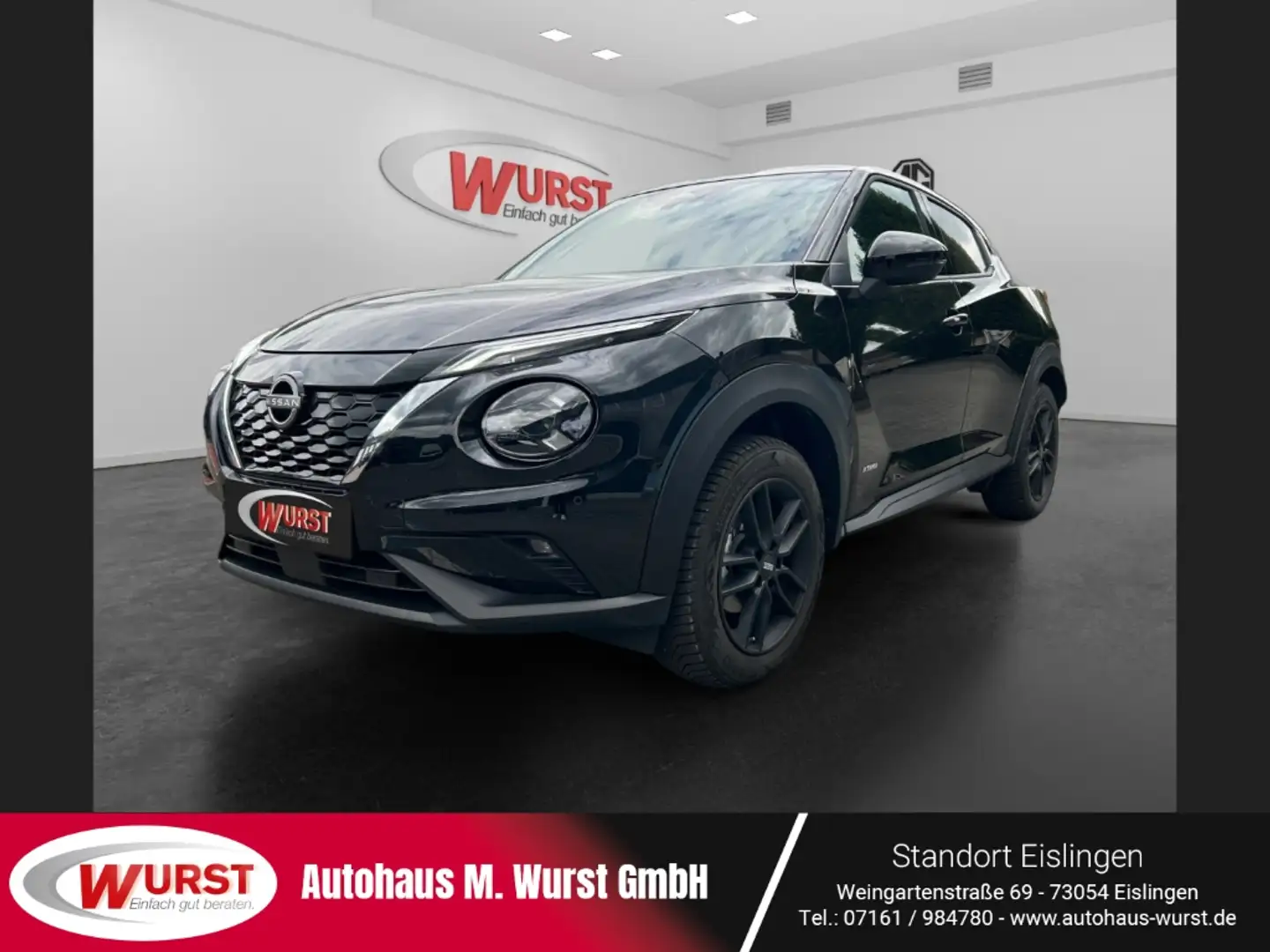 Nissan Juke N-CONNECTA Hybrid Automatik Rückfahrkamera Navi Si Schwarz - 1