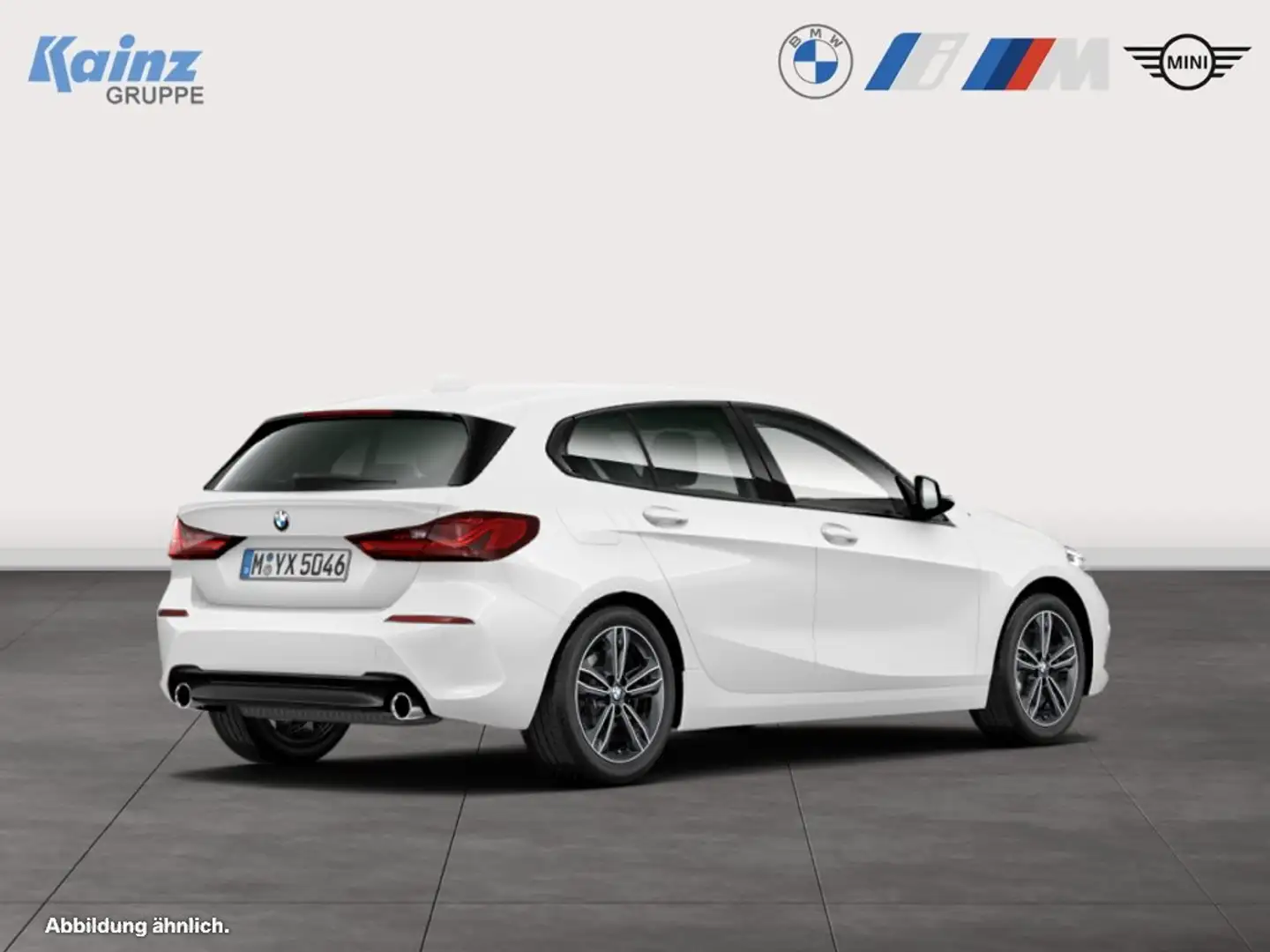 BMW 118 d A Weiß - 2