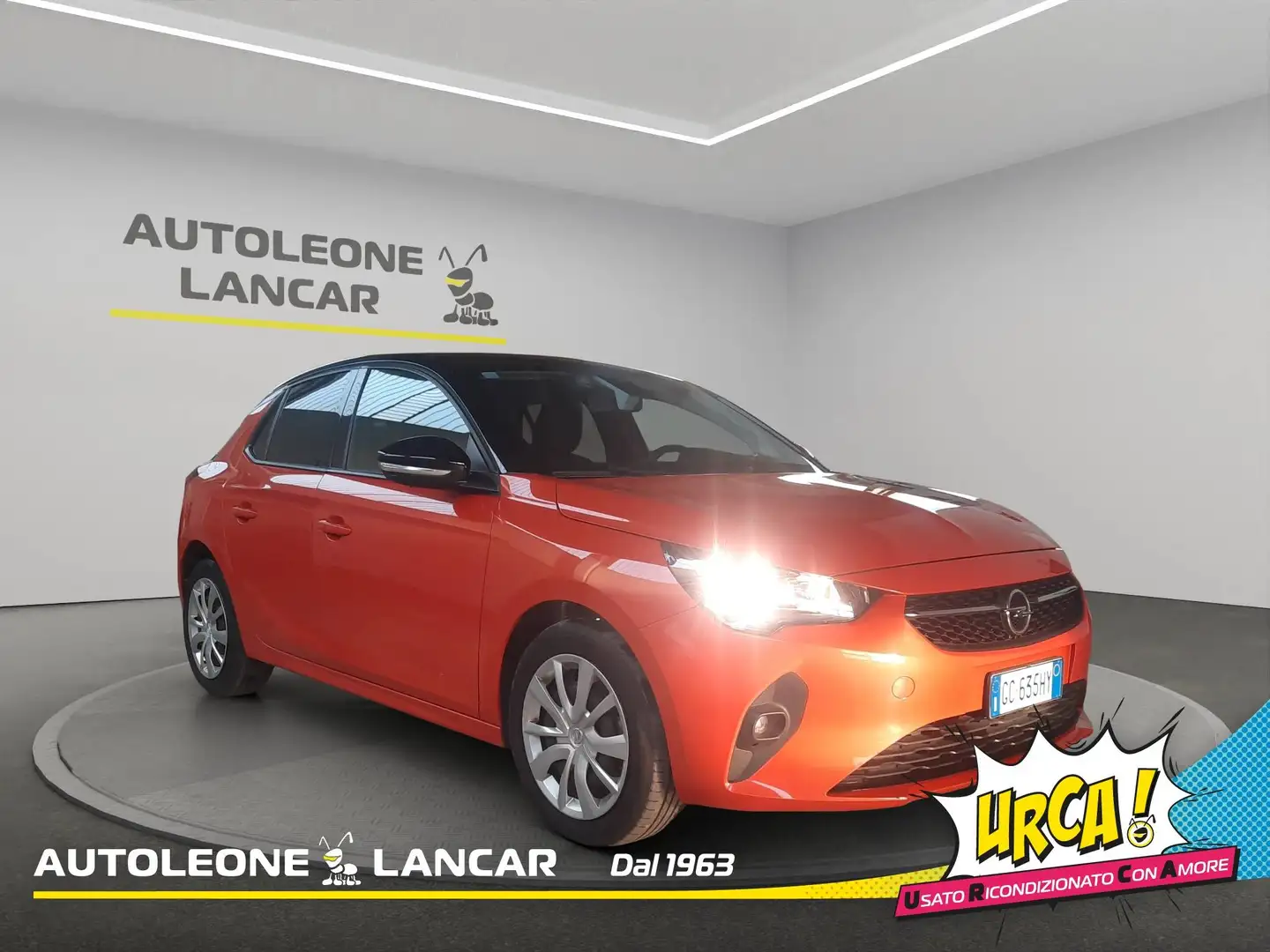Opel Corsa 1.5 CDTI Elegance 100cv 1 PROPRIETARIO + TETTO NER Orange - 1
