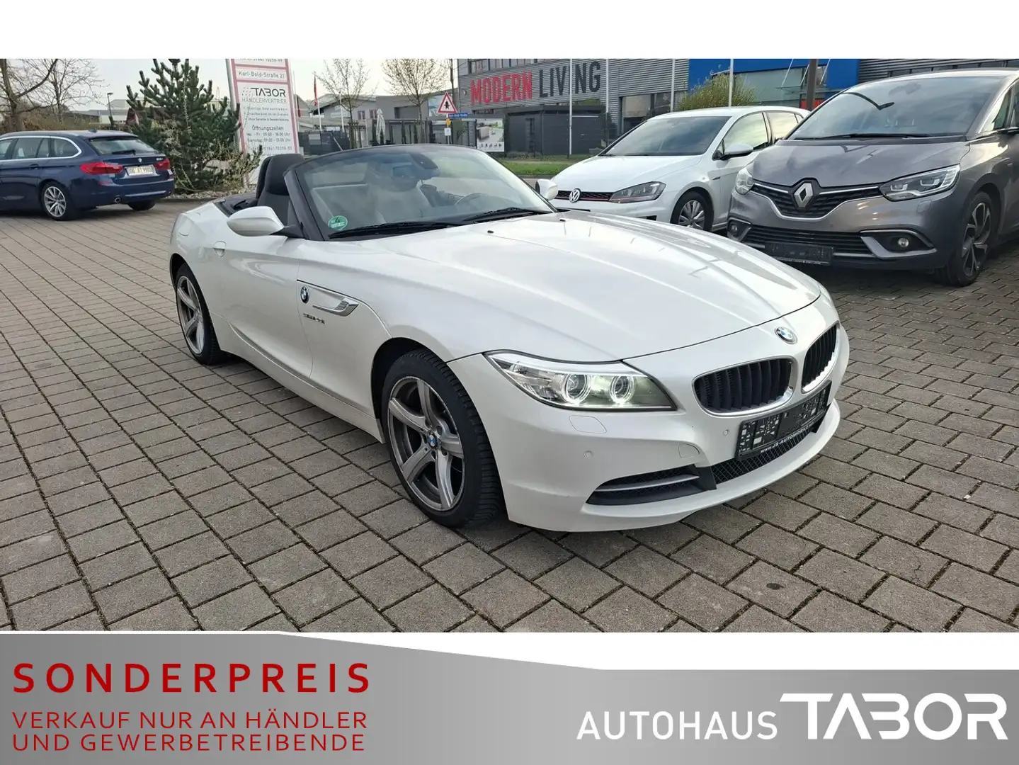 BMW Z4 sDrive 20i Steptr. Navi Xen Leder SHZ PDC Blanco - 2