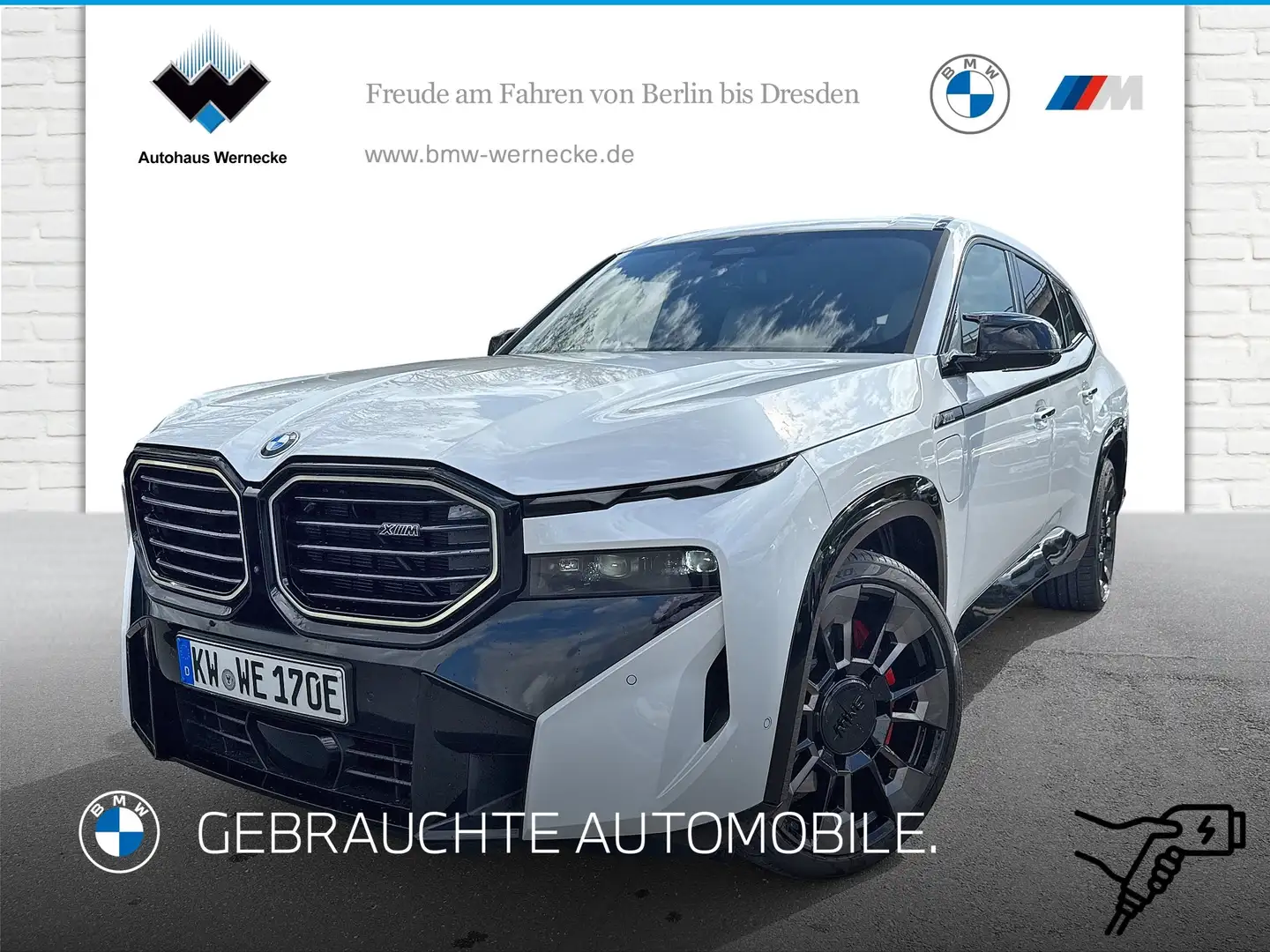 BMW XM 50e  B&W/Autob./23"/AHK Gestiksteuerung DAB Bílá - 1