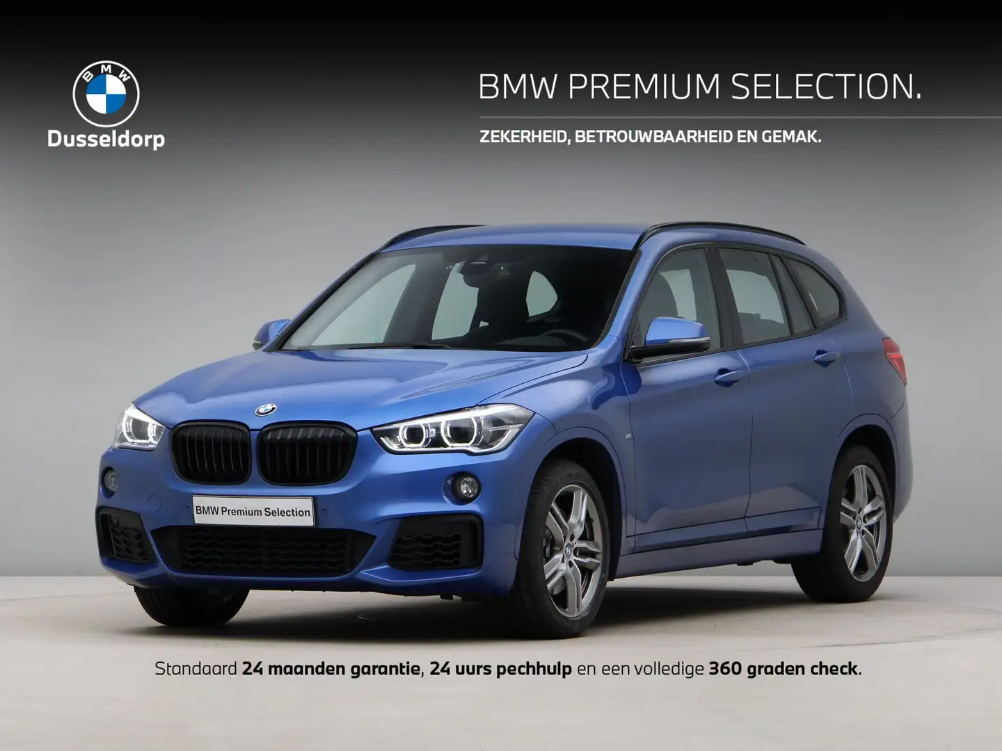 BMW X1 sDrive20i Exe M-Sport Aut. Blauw - 1