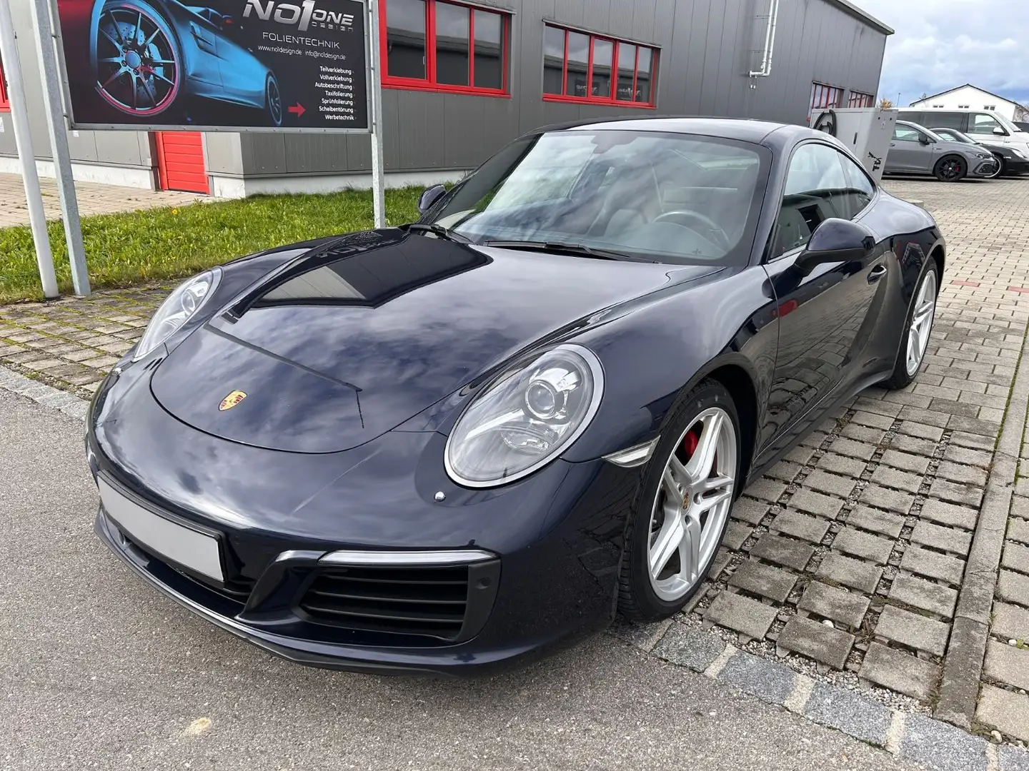 Porsche 991 .2 911 Carrera 4S Sport-Klappenabgasanlage Blau - 1