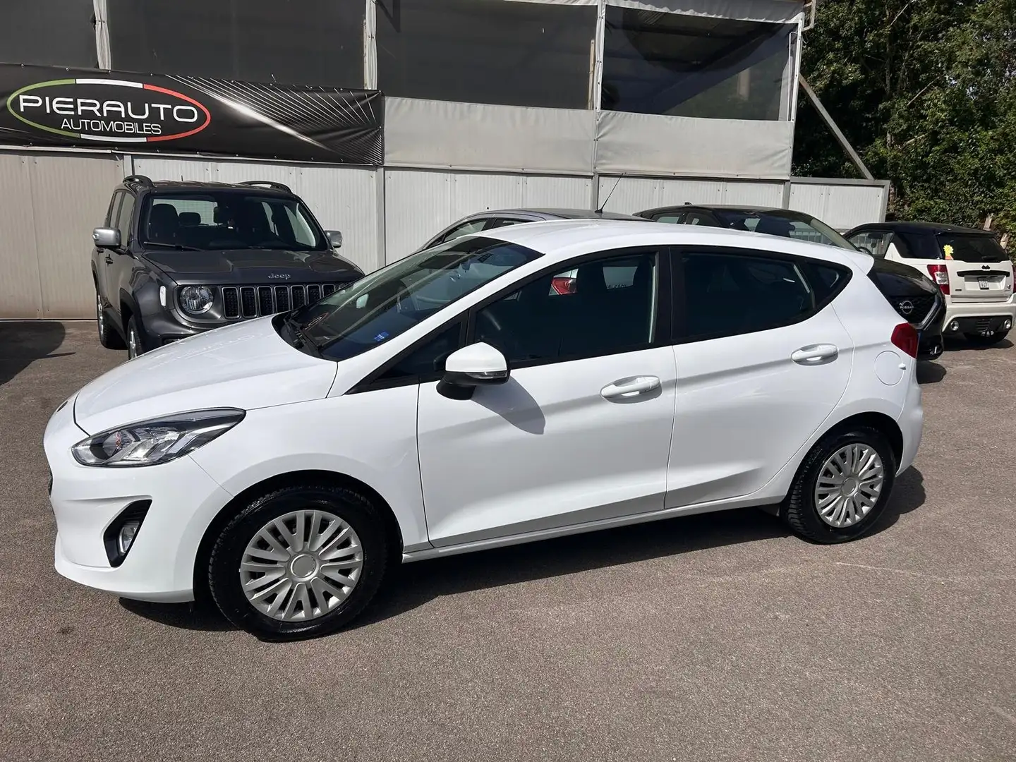 Ford Fiesta Fiesta VII 2017 5p 5p 1.5 ecoblue Connect s Bianco - 2