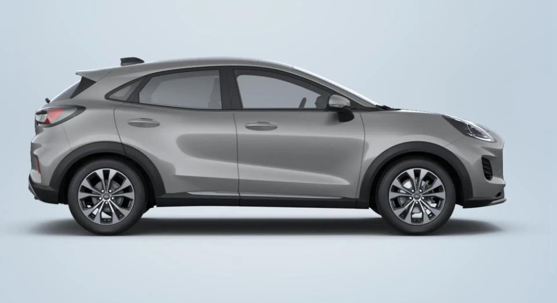 Ford Puma EcoBoost mHEV Titanium AUT Argent - 2