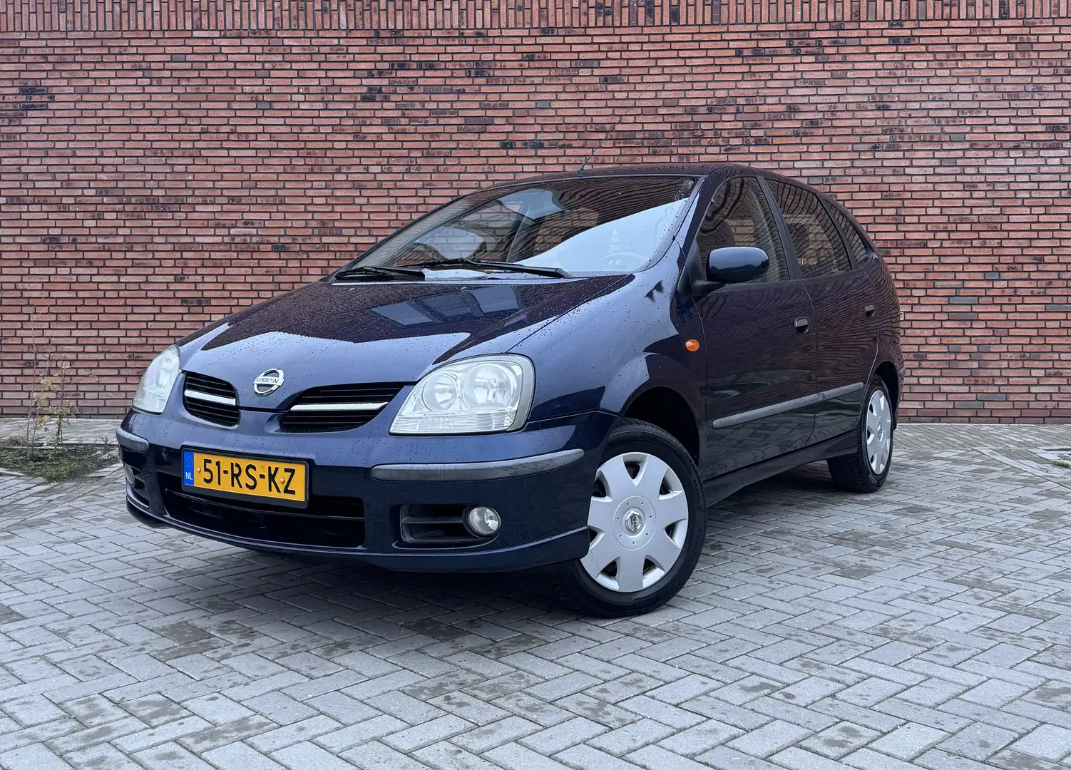 Nissan Almera Tino 1.8 Acenta, NEW APK, camera, Elektr. ramen Blauw - 2