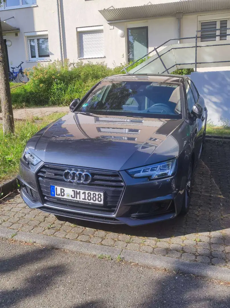 Audi A4 V6 Quattro S-line leder 360kamara LED Matrix HUD Grau - 2