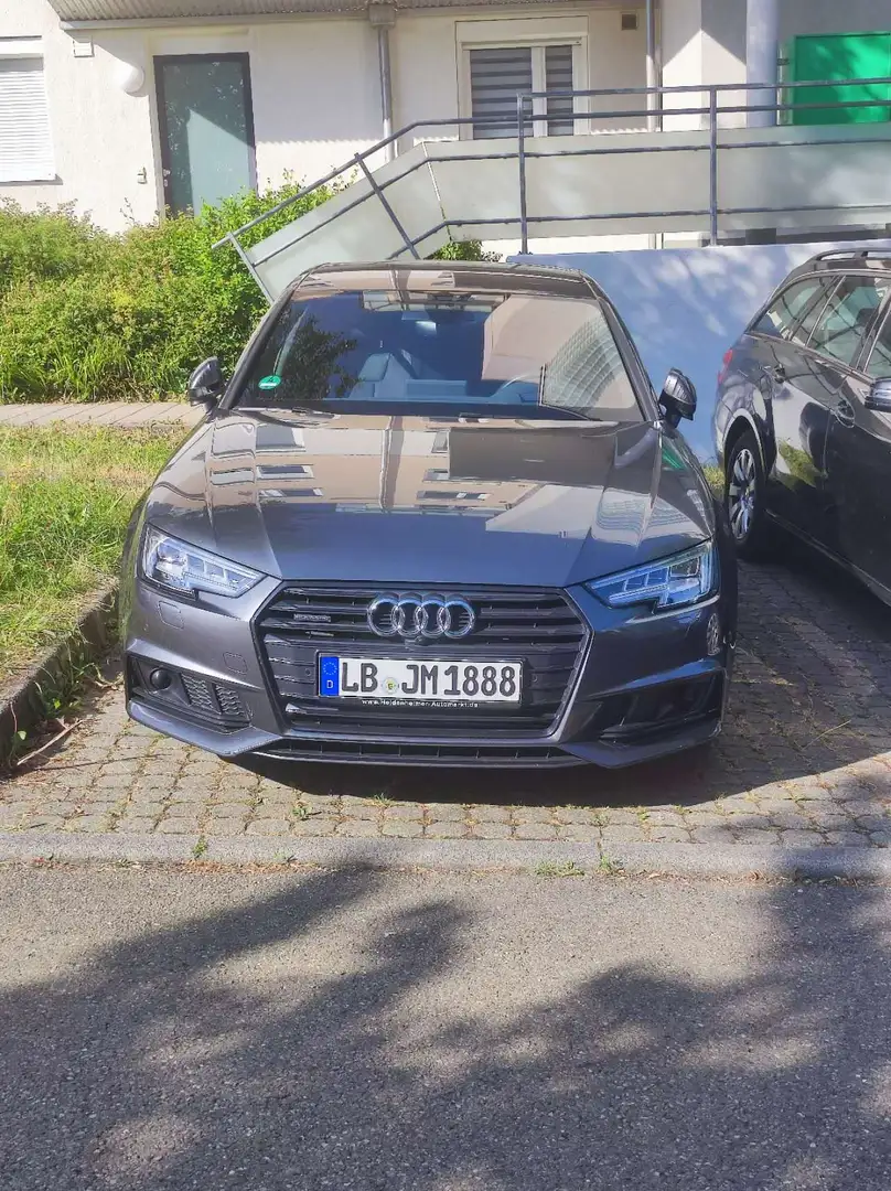 Audi A4 V6 Quattro S-line leder 360kamara LED Matrix HUD Grau - 1
