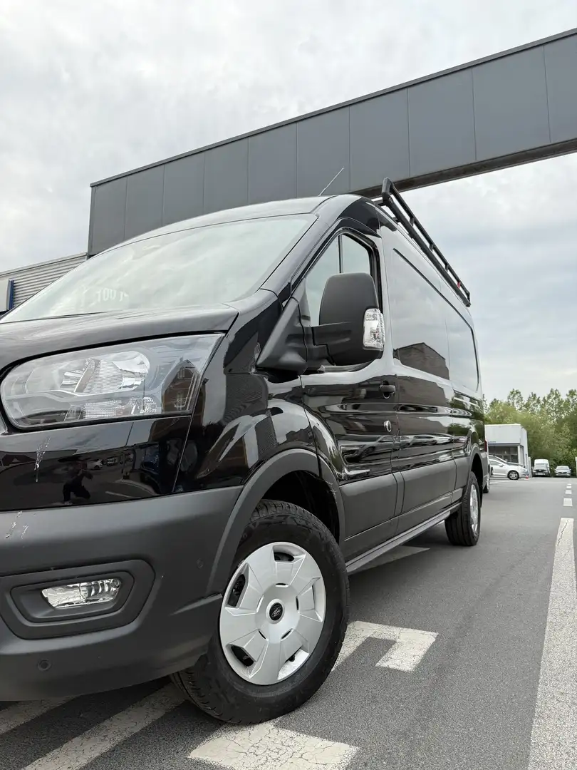 Ford Transit 350L Gesloten bestelwagen L3 Trend FWD M6 2.0 TD Zwart - 2