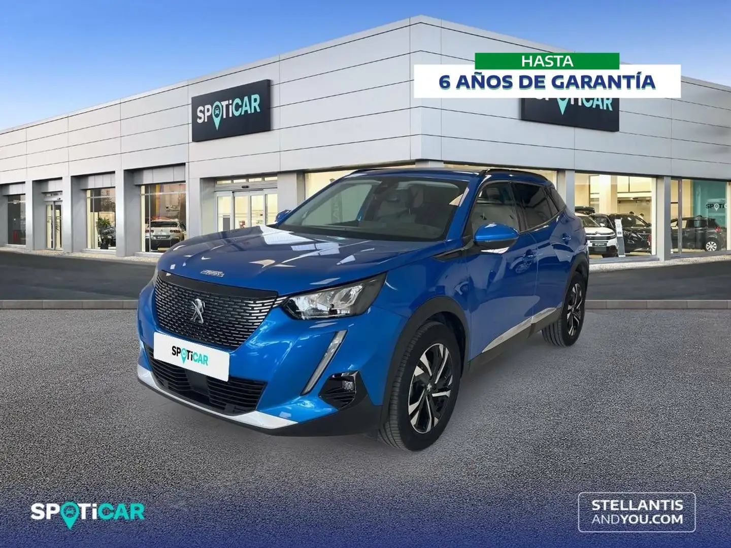 Peugeot 2008 1.2 PureTech S&S Allure Pack 130 Bleu - 1