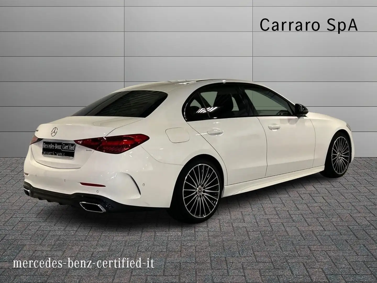 Mercedes-Benz C 220 - C 220 d mhev Premium auto Bianco - 2