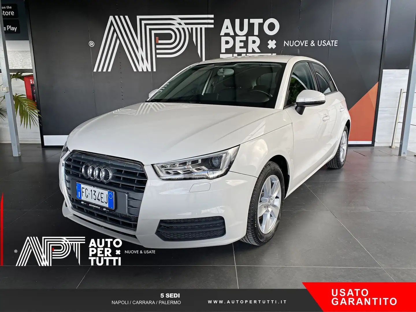 Audi A1 A1 Sportback 1.0 tfsi Design 82cv Bílá - 1