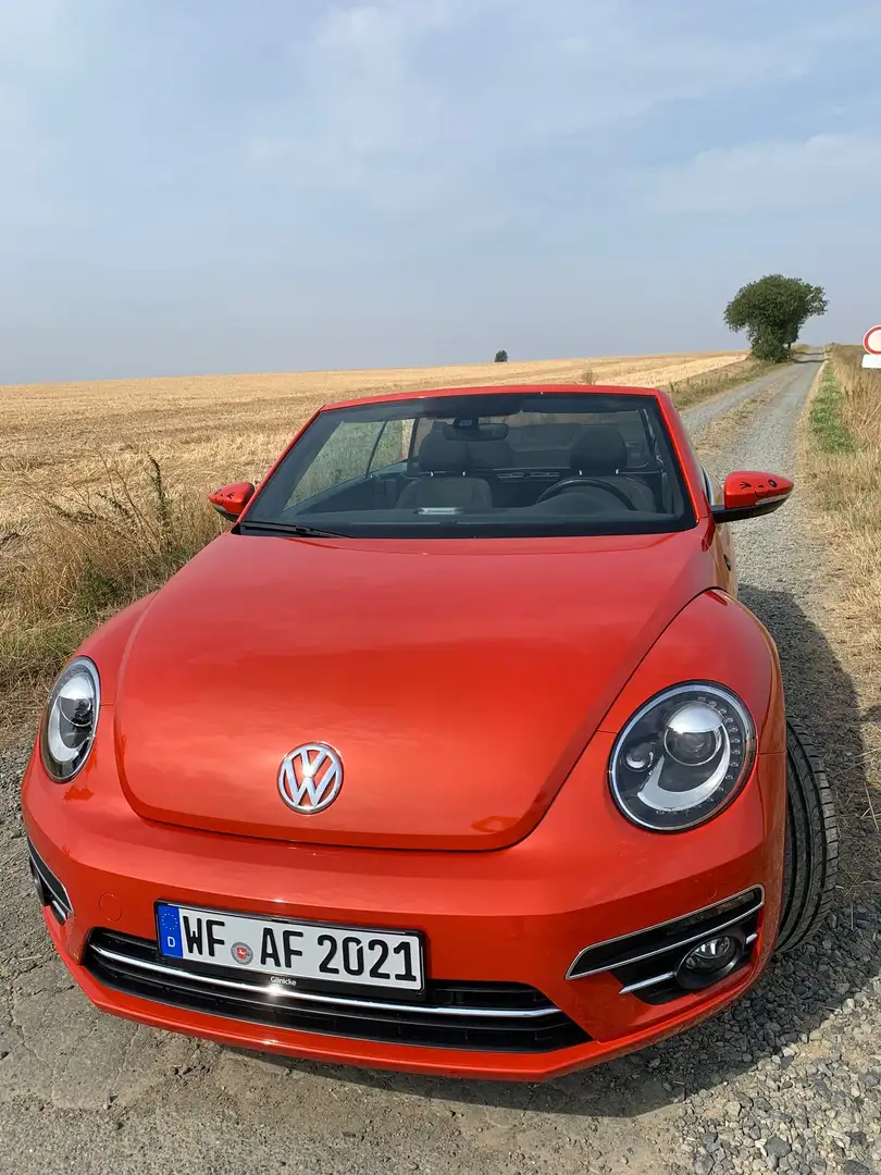 Volkswagen Beetle The Cabriolet 1.2 TSI (BlueMotion Tech) Sound Orange - 2
