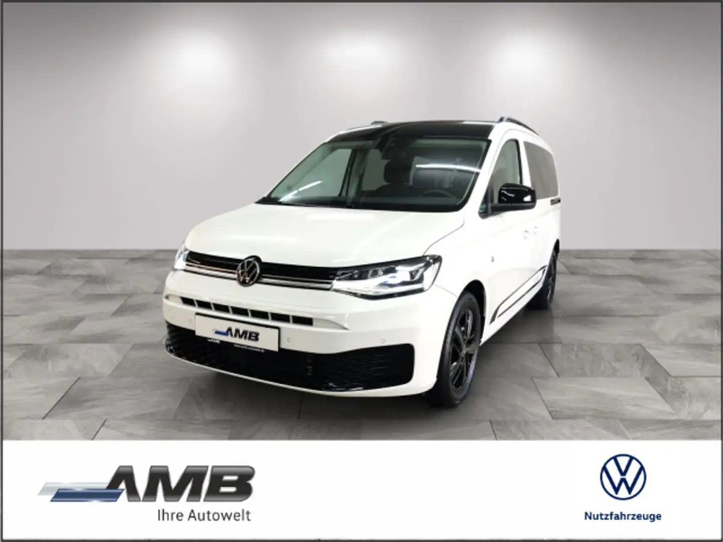 Volkswagen Caddy Edition 1.5 TSI DSG/AHK/LED/7Sitz Weiß - 1