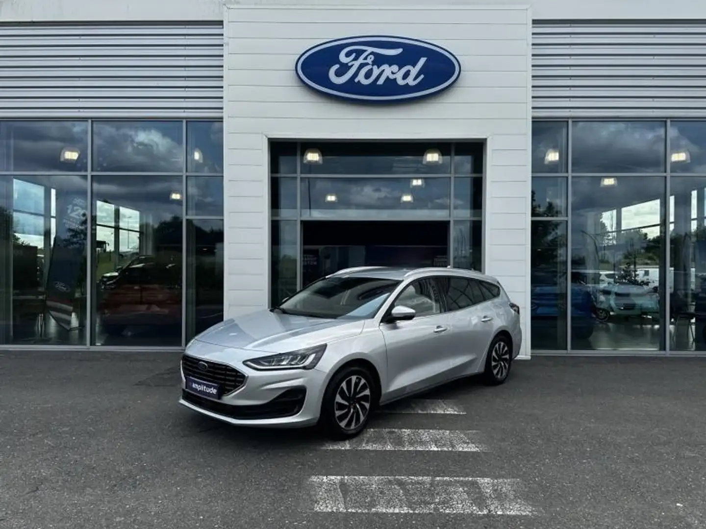 Ford Focus 1.0 EcoBoost mHEV 125ch Titanium X Business Gris - 1