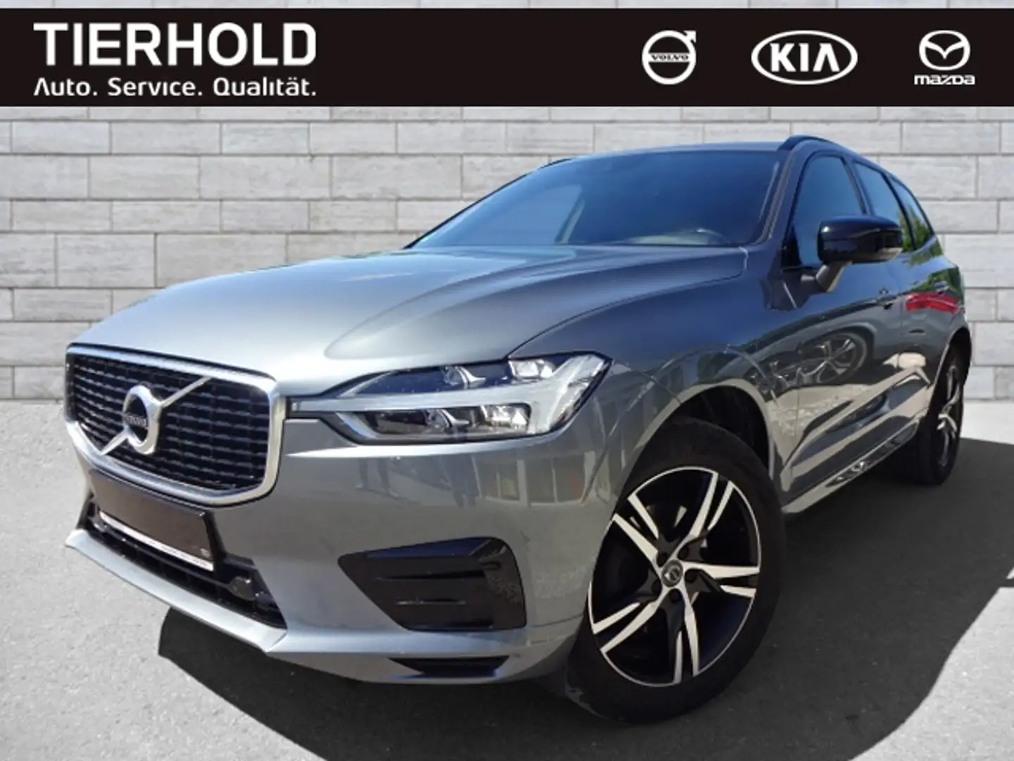 Volvo XC60 D4 R Design 2WD AT Panorama Memory 19" Gris - 2