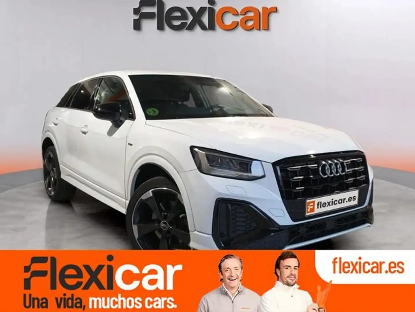 Audi Q2 35 TFSI Black line edition S tronic 110kW Blanc - 1