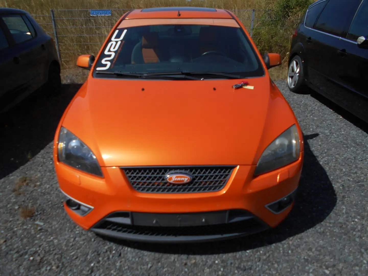 Ford Focus ST KlimaA Xenon SHD Sitzh 8-fach bereift Orange - 2