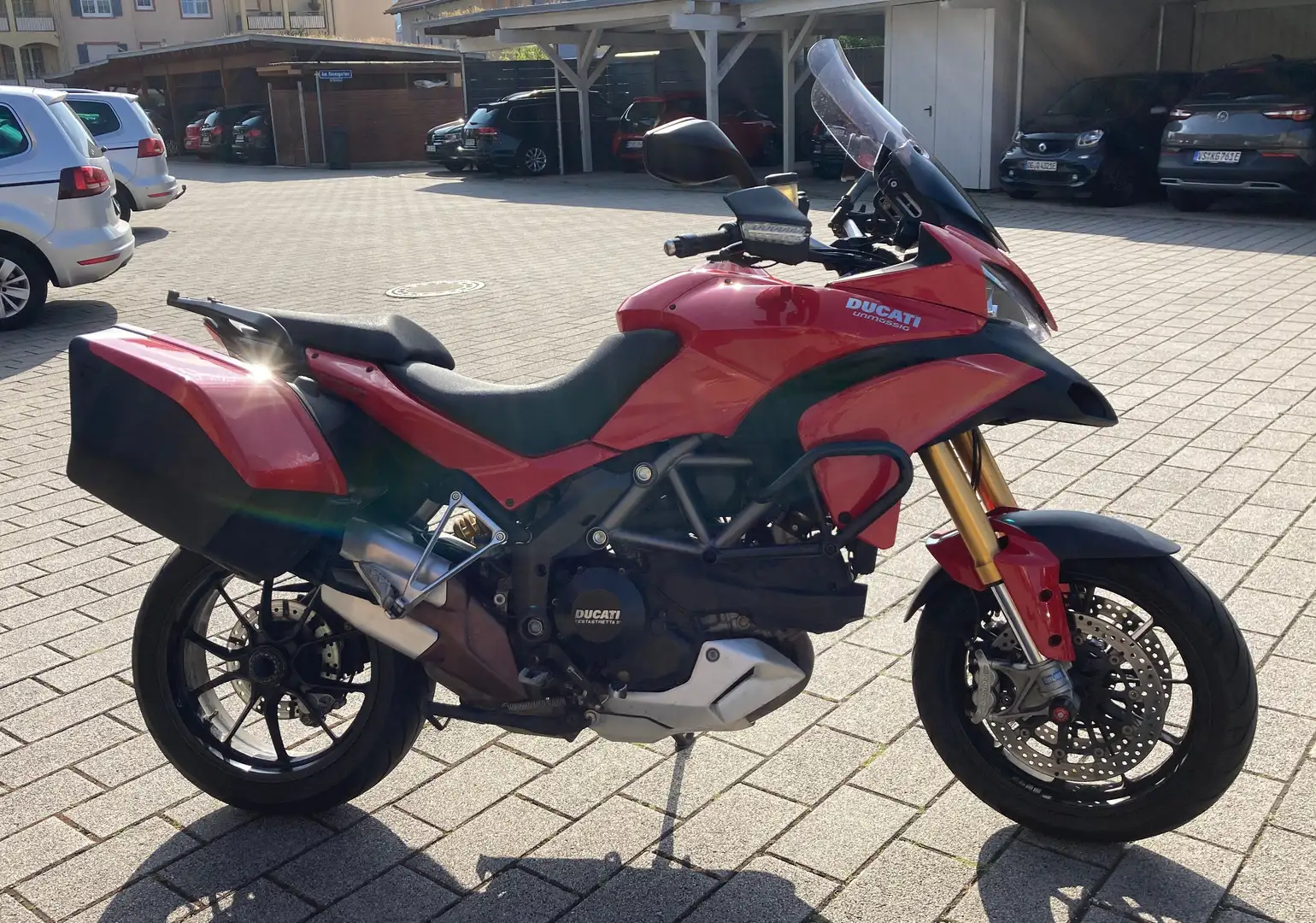 Ducati Multistrada 1200 1200 S Touring Piros - 1