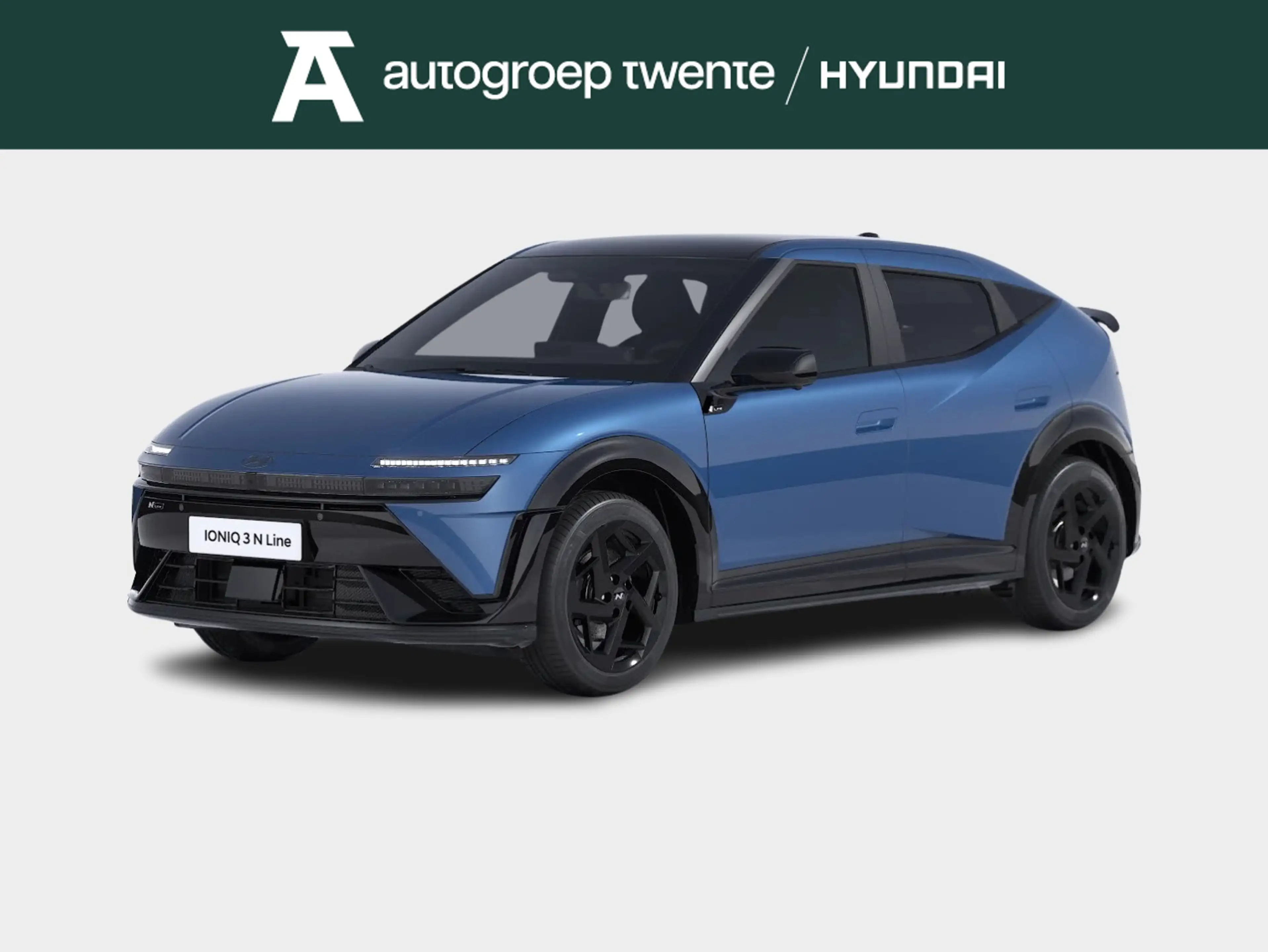 Hyundai IONIQ 3 Electric 61 kWh N Line (Vibrant Blue Two Tone)