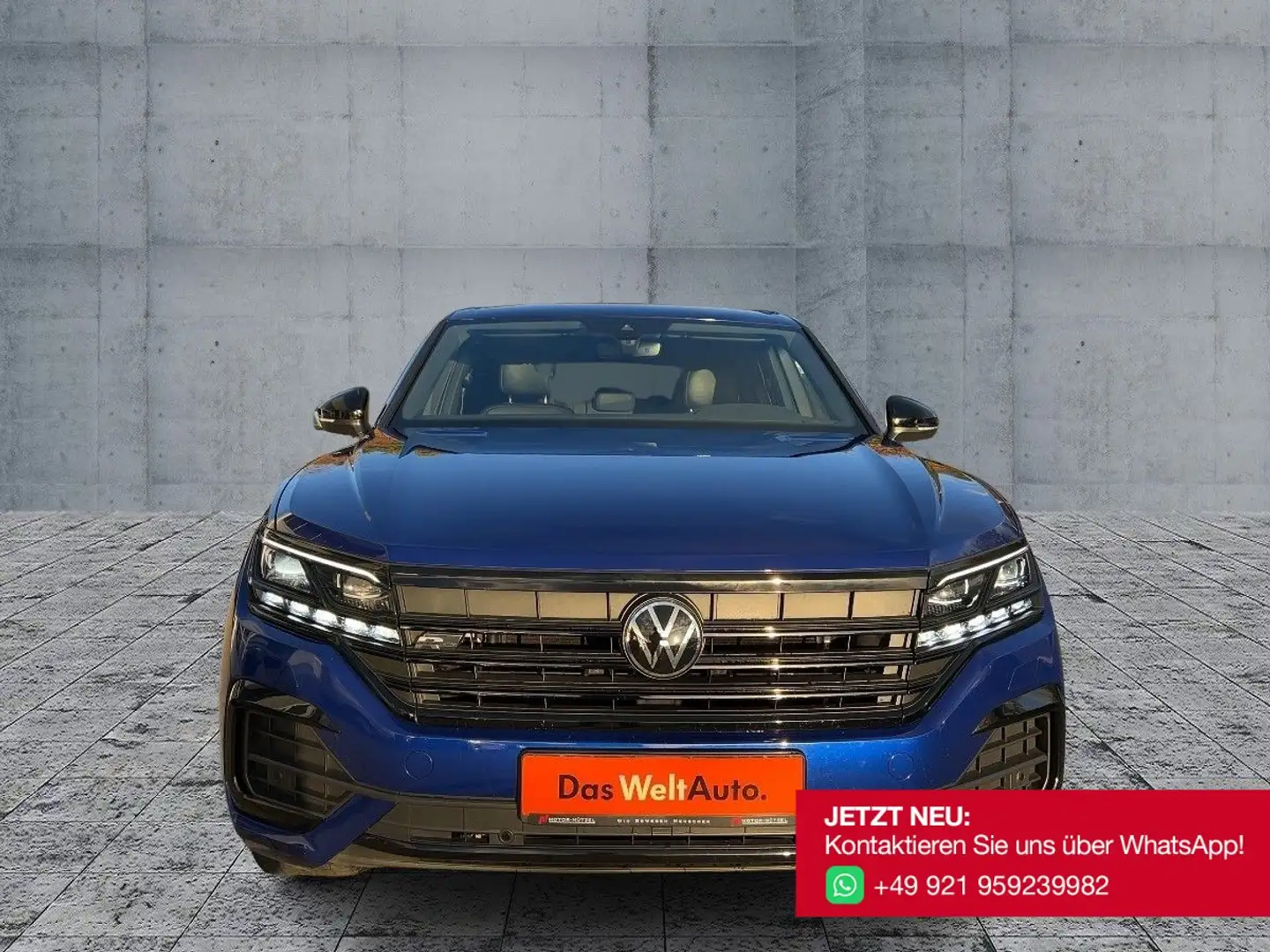 Volkswagen Touareg 3.0 TDI 4M R-LINE BLACK STYLE IQ+NAV+AHK Blau - 2