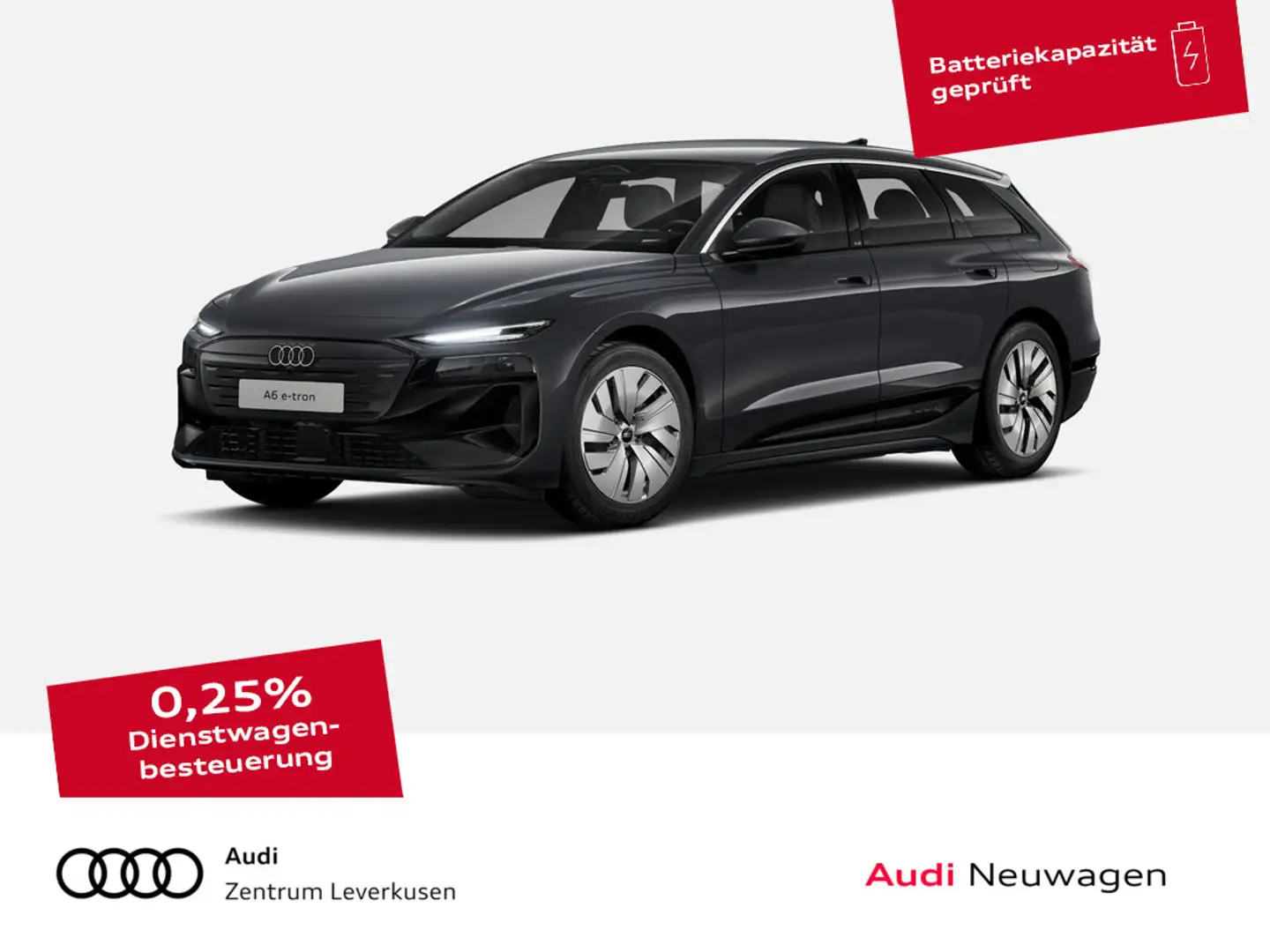 Audi A6 Avant e-tron HUD B&O LED ACC KAM SHZ APP P Grau - 1