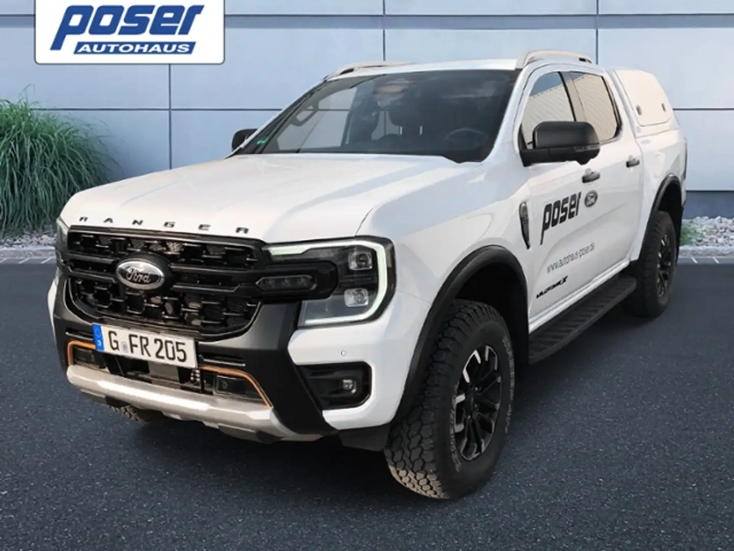 Ford Ranger Wildtrak X e-4WD Doppelkabine LED NAVI ALU Weiß - 2