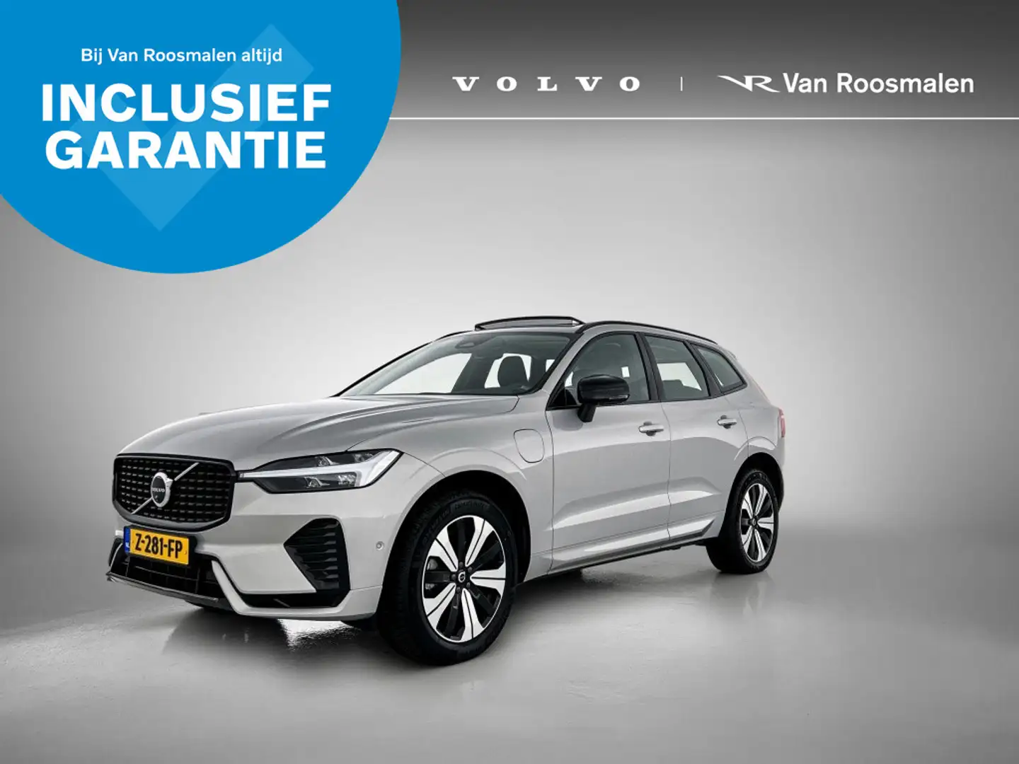 Volvo XC60 2.0 T6 Plus Dark | Panorama dak | Camera | trekhaa Grijs - 1