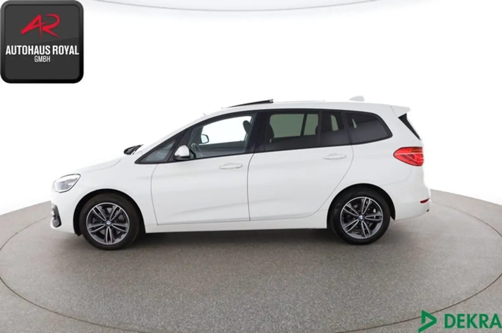 BMW 218 Gran Tourer d SPORTLINE PANORAMA,NAVI,1.HAND Weiß - 2
