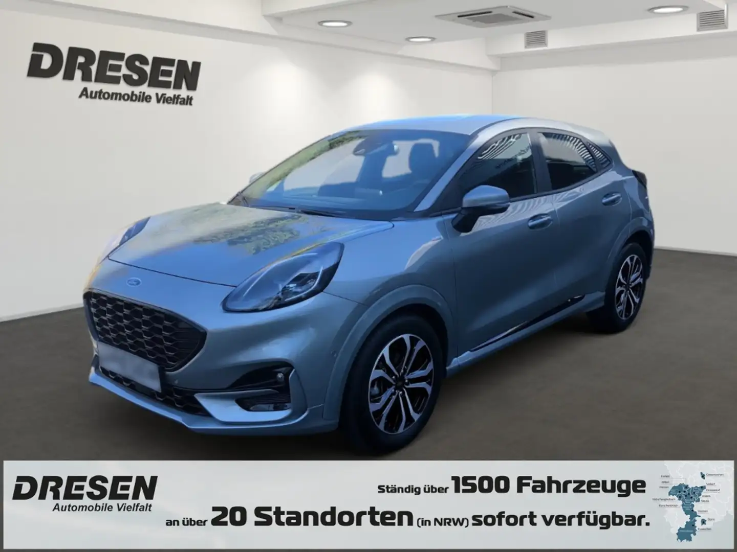Ford Puma ST-Line 1.0l EcoBoost Navi Digitales Cockpit LED A Argent - 1