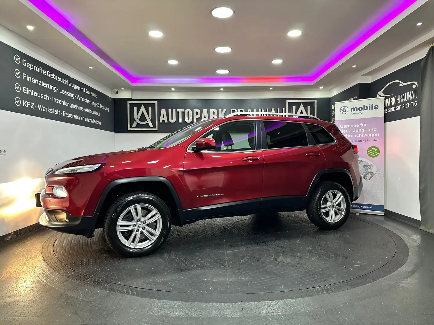 Jeep Cherokee 2.0 Limited 4WD Aut. *KAMERA*TWA*MEMORY* Rot - 2