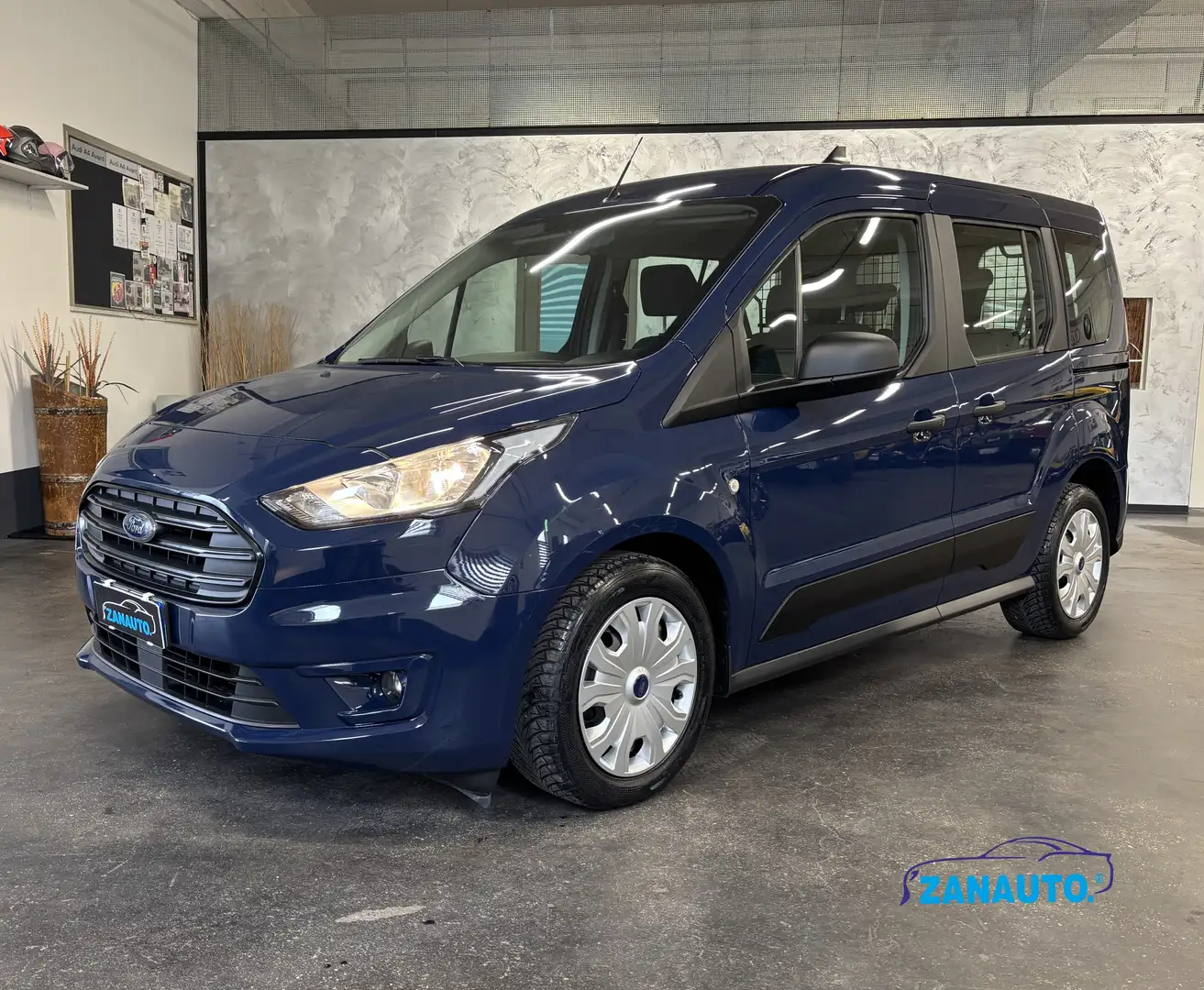 Ford Transit Connect 1.5 Tdci 100 Cv Autocarro 5P. *PREZZO+IVA* Blau - 2