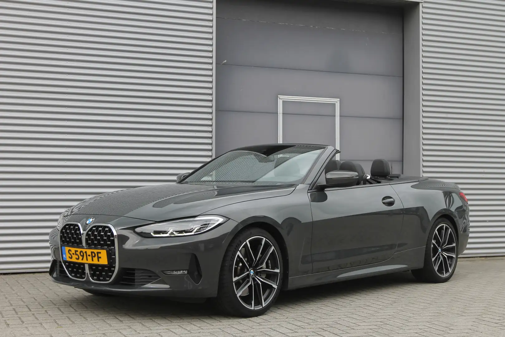 BMW 430 4-serie Cabrio 430i High Executive I Sport I Aut. Gris - 1