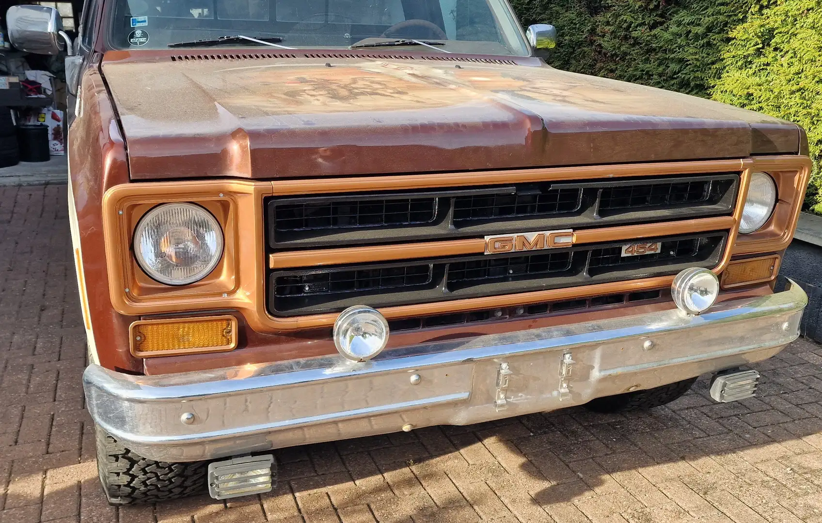 GMC Sierra C2500 High Sierra | US-Car Pickup | Oldtimer 1975 Braun - 2