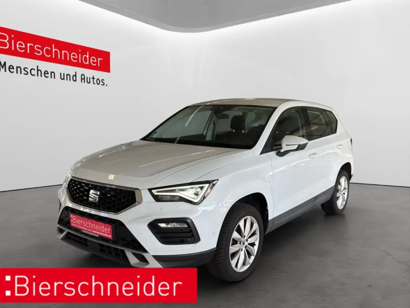 SEAT Ateca 1.5 TSI DSG Style LED NAVI KAMERA PARKLENK EL.HECK Weiß - 1