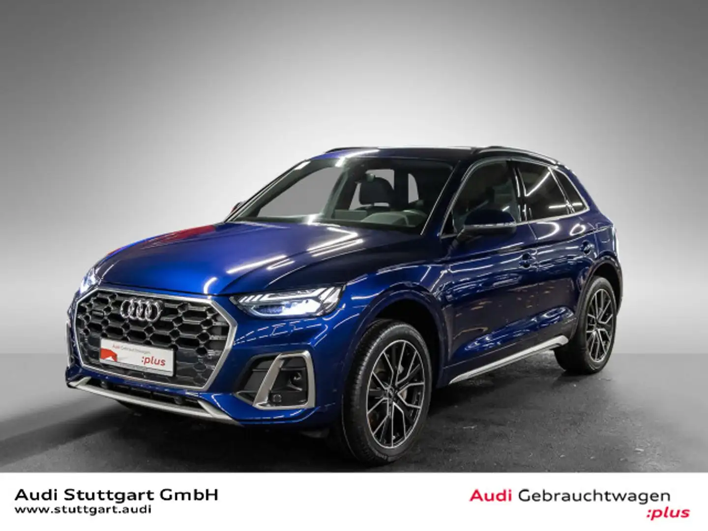 Audi Q5 50 TFSI e quattro S line AHK Standklima 20'' Blau - 1