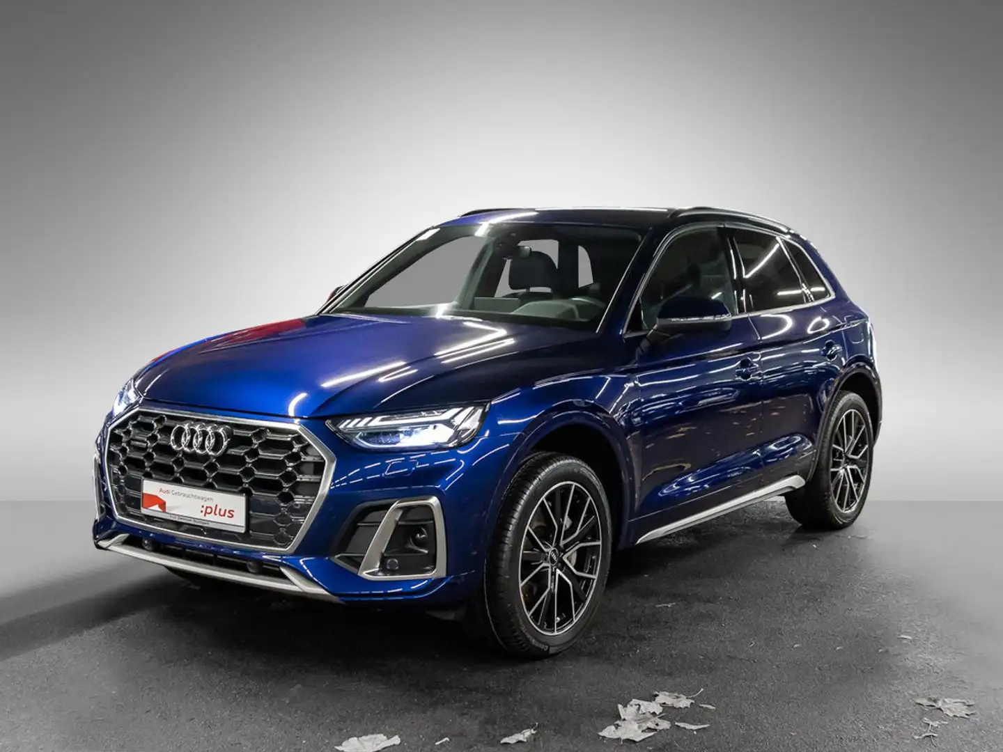 Audi Q5 50 TFSI e quattro S line AHK Standklima 20'' Blau - 2