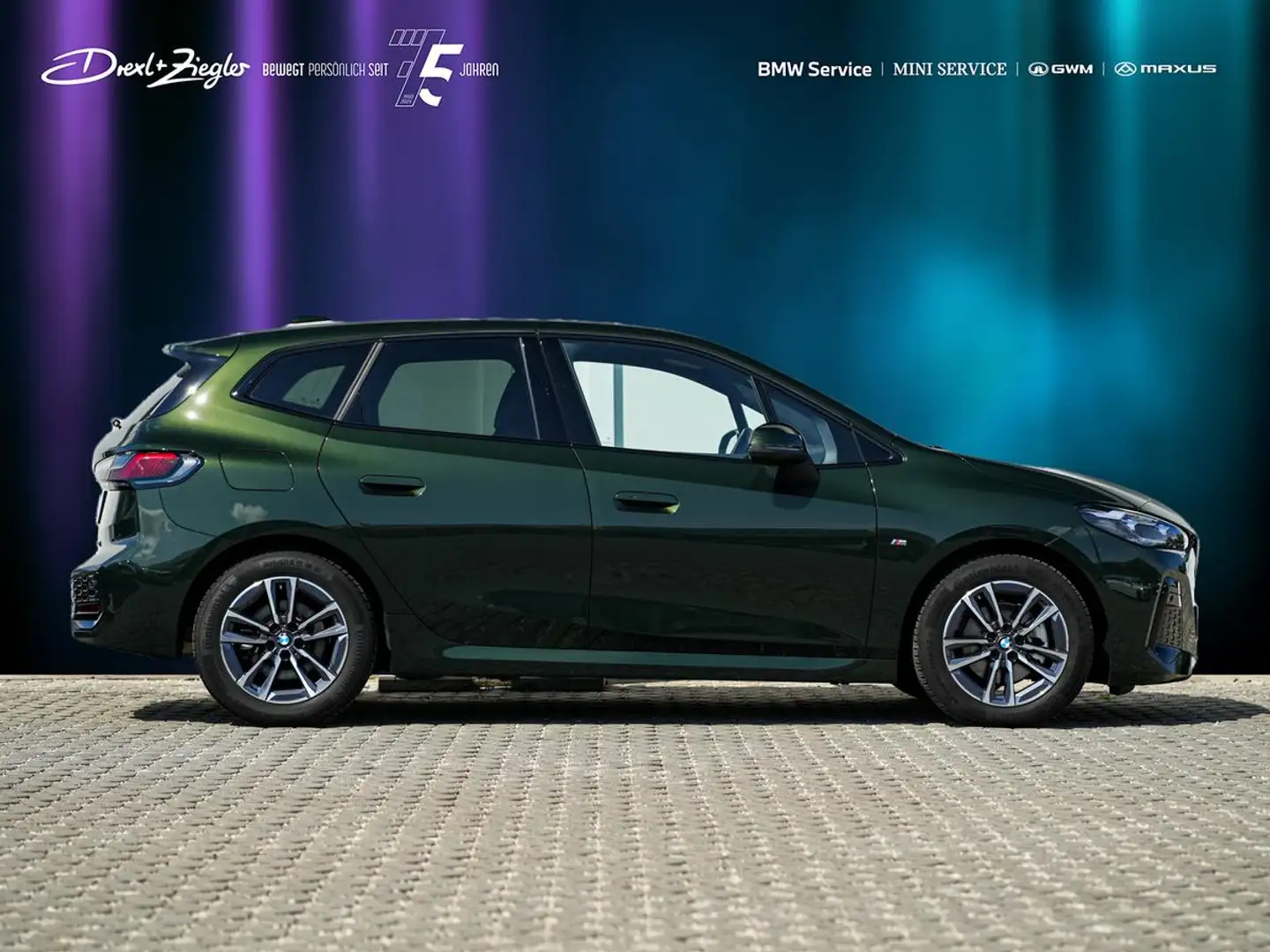 BMW 220 220i Active Tourer M-Sport AHK KoZg ACC adLED Verde - 2
