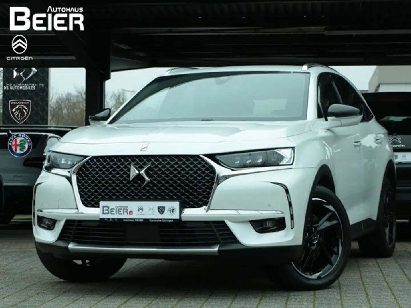 DS Automobiles DS 7 Crossback DS7 Crossback Hybrid 225 Rivoli Freispr./ Klimaau. Weiß - 1