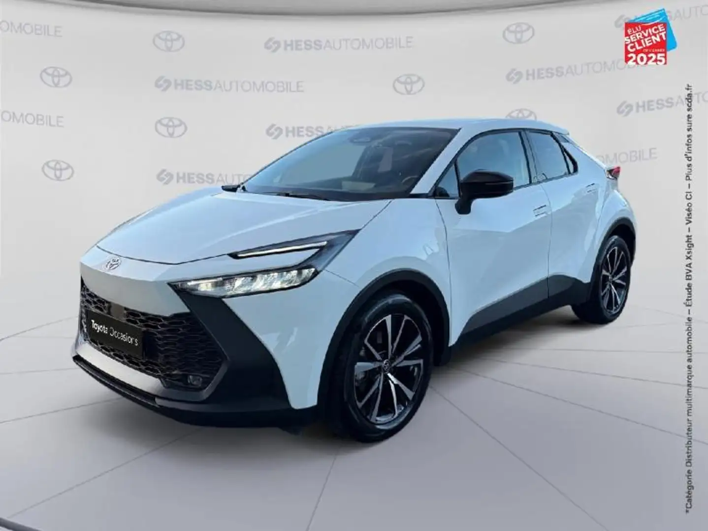 Toyota C-HR 1.8 Hybride 140ch Design NG23 Blanc - 1