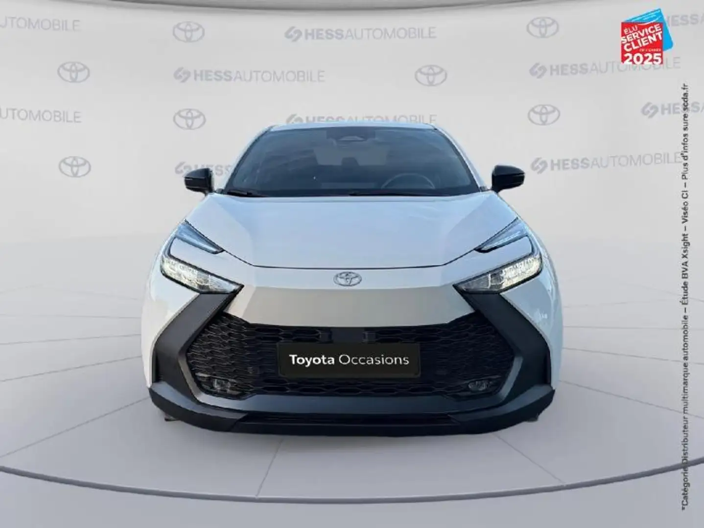 Toyota C-HR 1.8 Hybride 140ch Design NG23 Blanc - 2