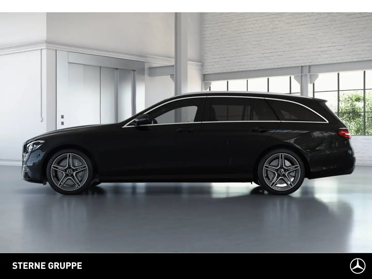 Mercedes-Benz E 300 E 300 de 4M T AMG AHK SHD Distr 360 Ambi Totwi LED Noir - 2
