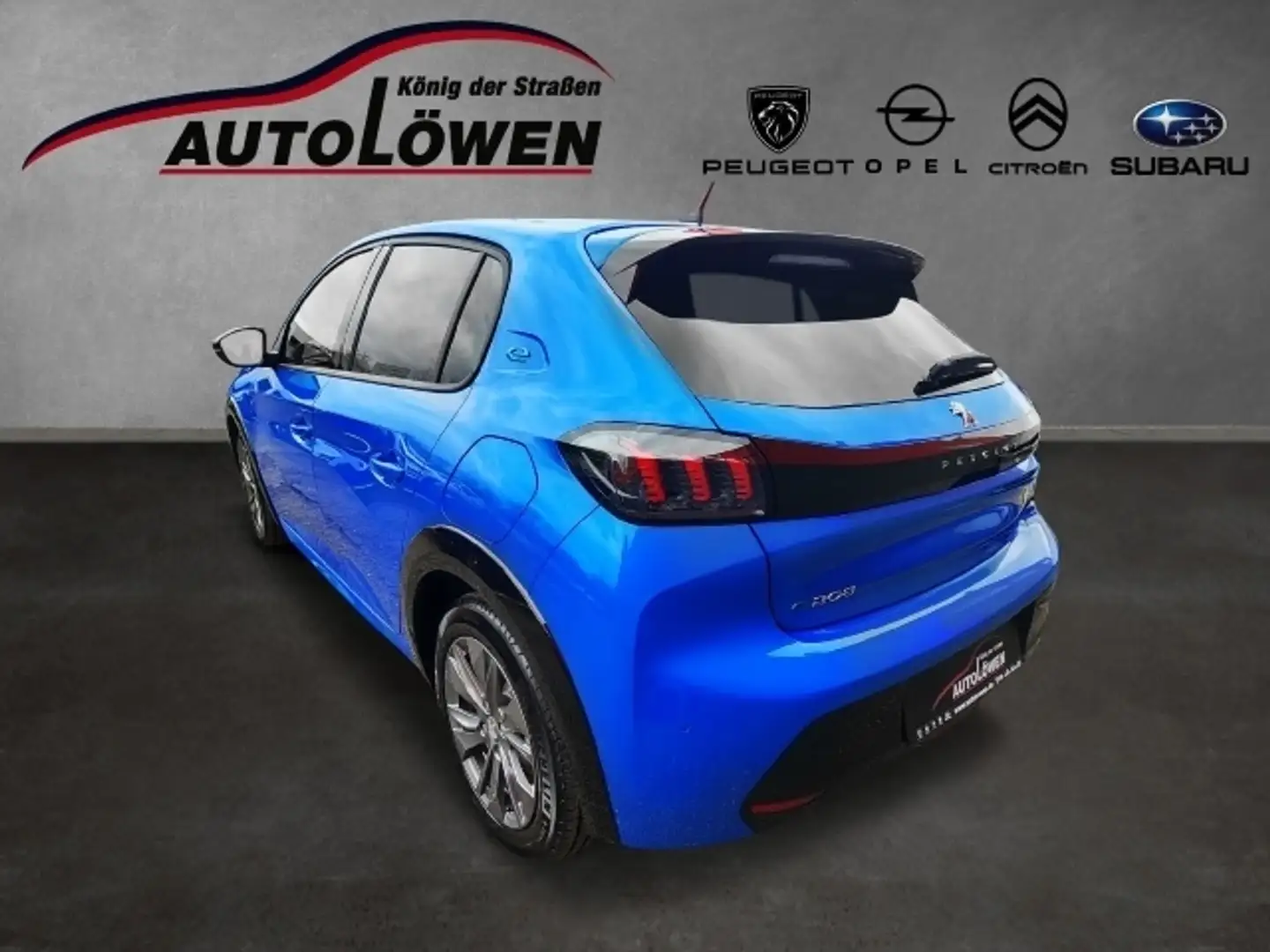 Peugeot 208 Elektro GT Blauw - 2