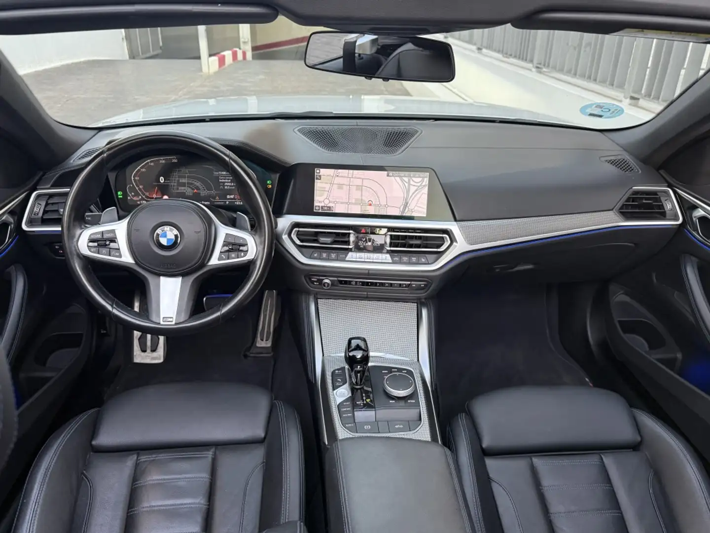 BMW 420 420iA Cabrio M Sport Blanc - 2