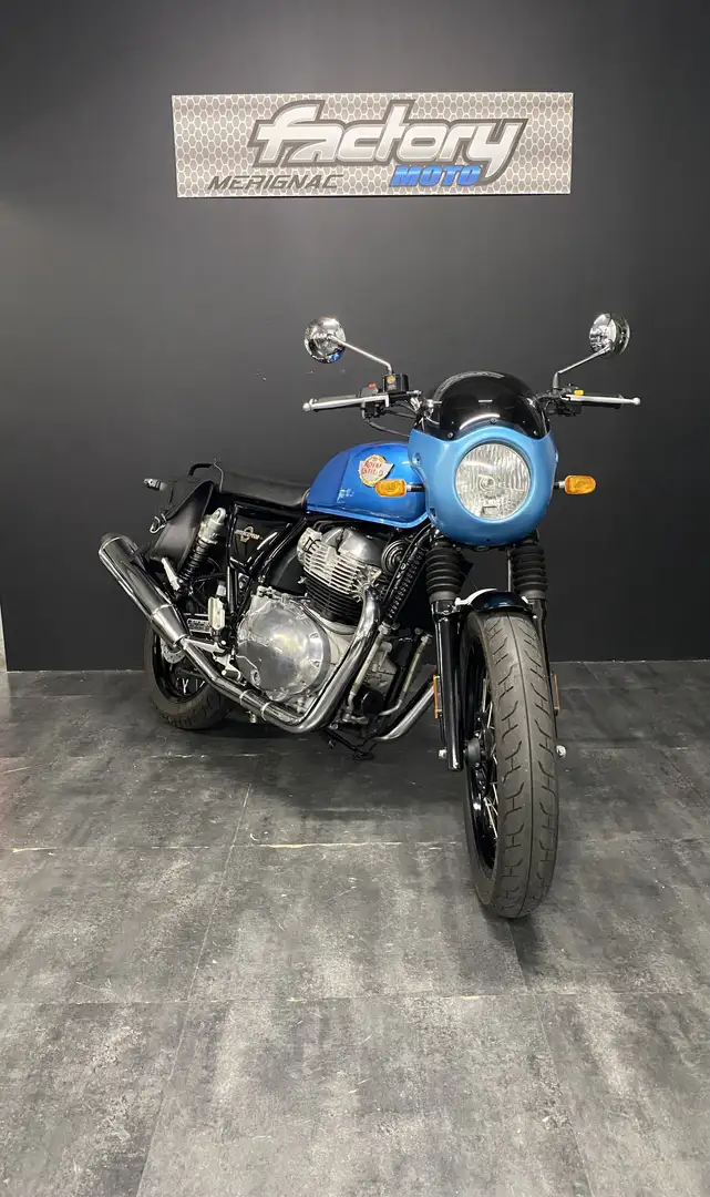 Royal Enfield Interceptor Bleu - 2