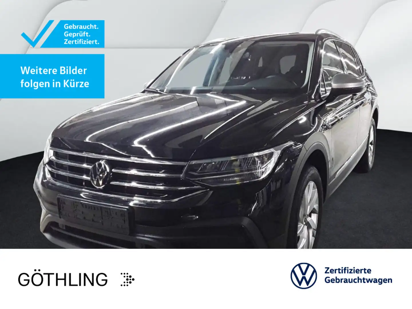 Volkswagen Tiguan Allspace 2.0 TDI DSG LIFE*7-SITZER*LED*AH Schwarz - 1
