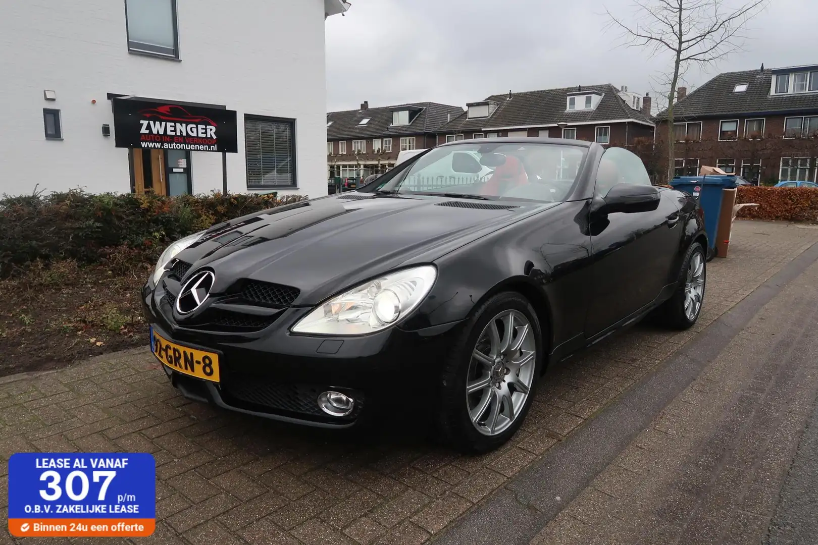 Mercedes-Benz SLK 350 Aut Designo NAVIGATIE|MEMORY|AIRSCARF|XENON|ORIGIN Fekete - 1