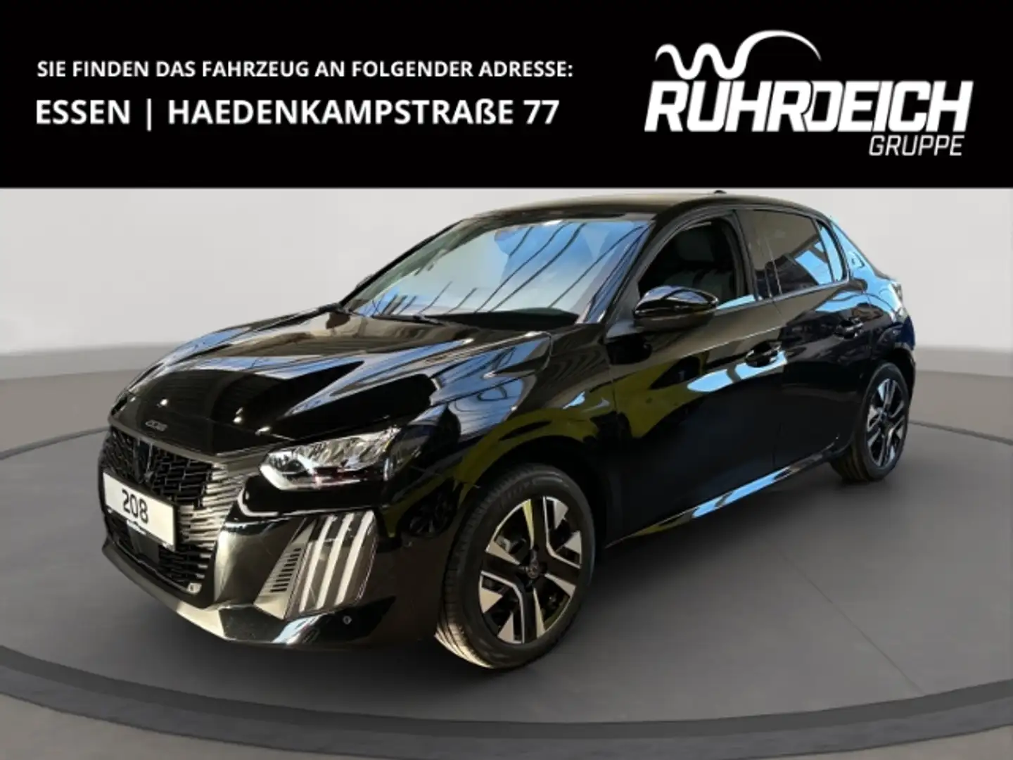 Peugeot 208 e- Allure Elektromotor 156 SHZ CARPLAY PDC inkl. K Schwarz - 1