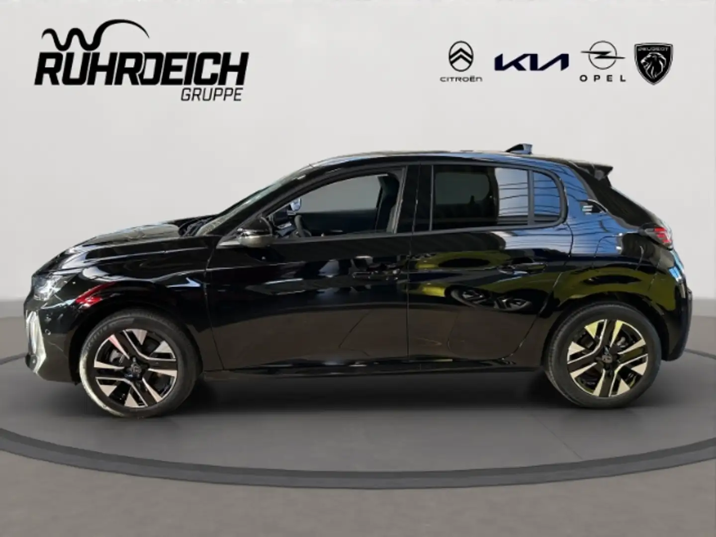 Peugeot 208 e- Allure Elektromotor 156 SHZ CARPLAY PDC inkl. K Schwarz - 2