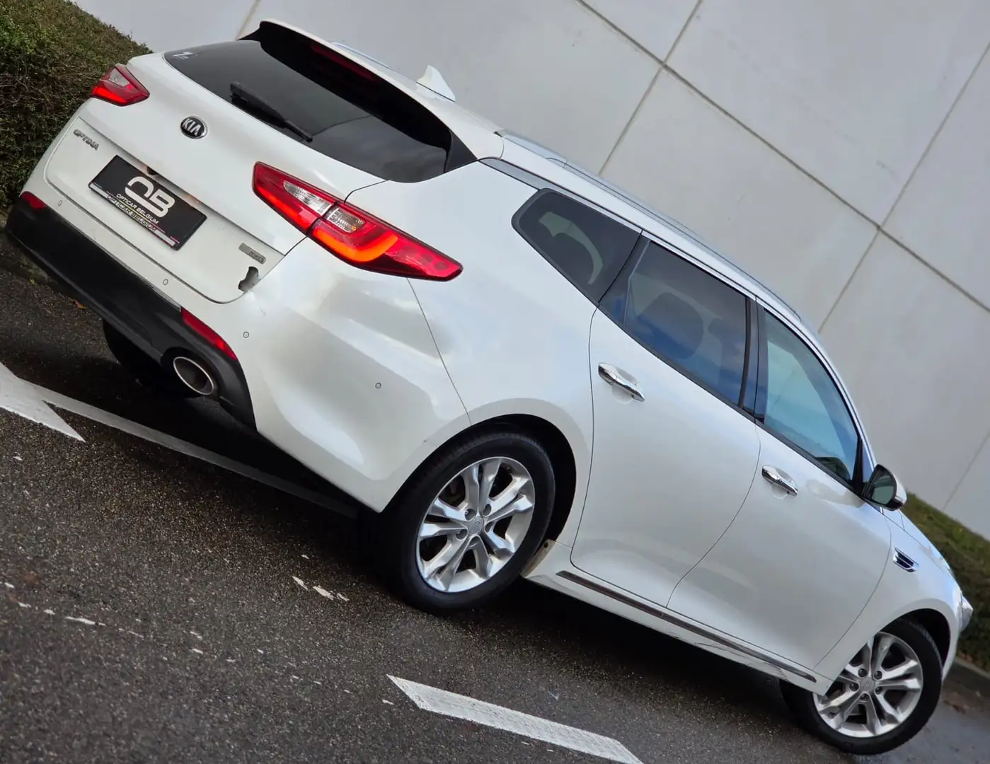 Kia Optima ** 1.7 Crdi - 2017 - Full option - Carpass ** Wit - 2